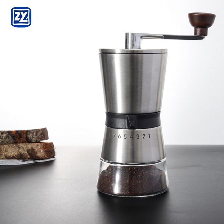 Coffee Bean - Manual Coffee Adjustable Ceramic Burrs Drip