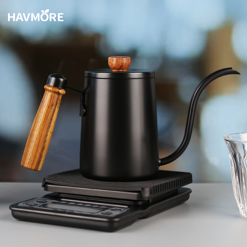 Tea Coffee Pot Set - 550ML Coffee Pot Milk Frothing Pitcher