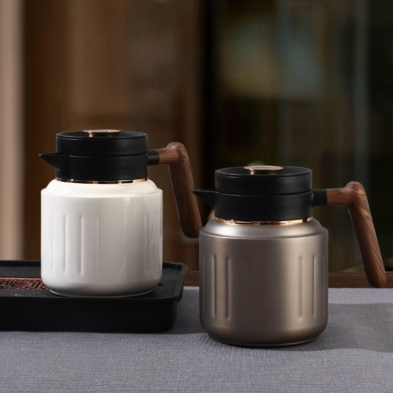 Tea Coffee Pot Set - 1000ML High-End Smart Coffee Pot for