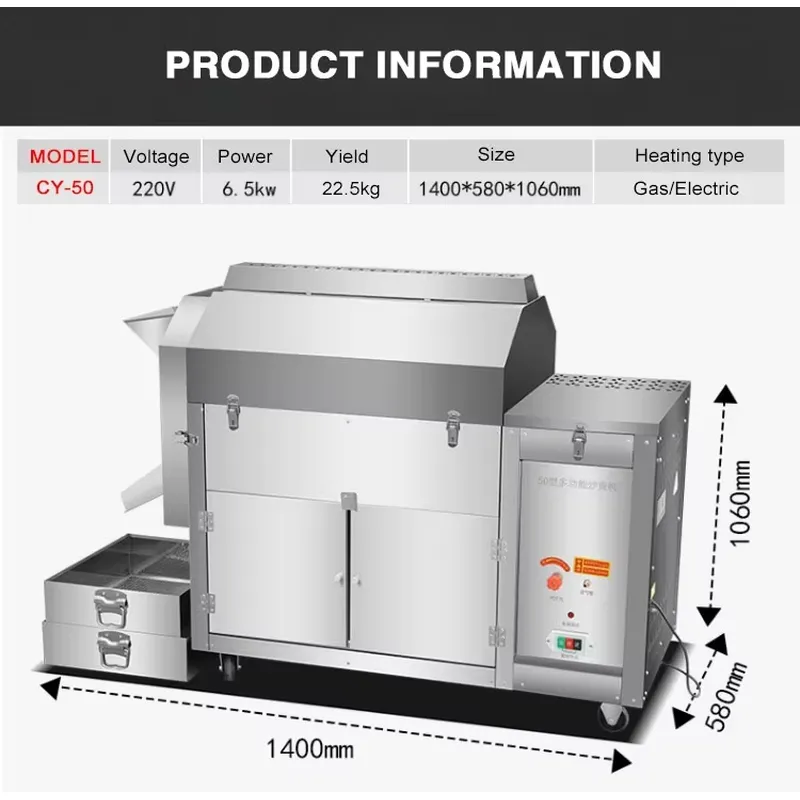 2026 Horus 25kg/h Automatic El - Coffee Bean ulasan dan harga