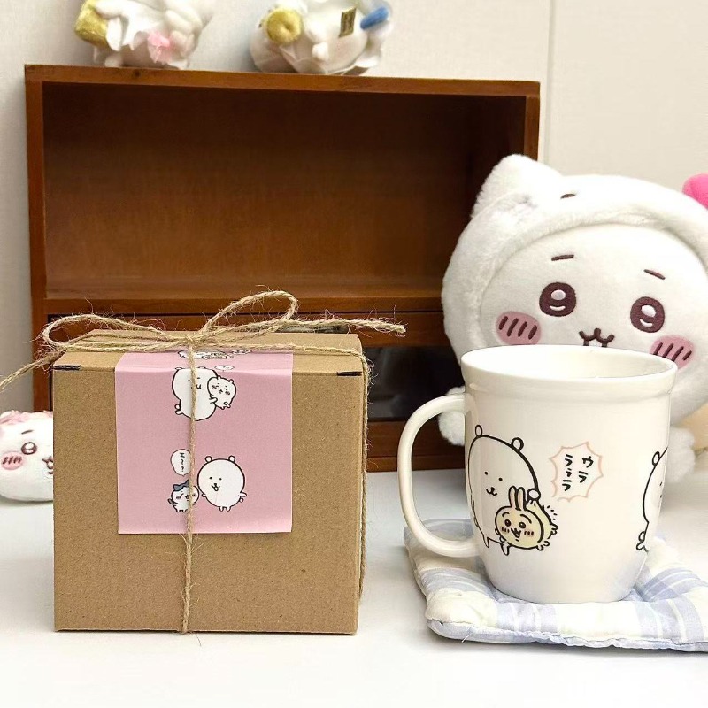 Anime Chiikawa Joke Bear Ceram - Coffee Tea Box ulasan dan harga