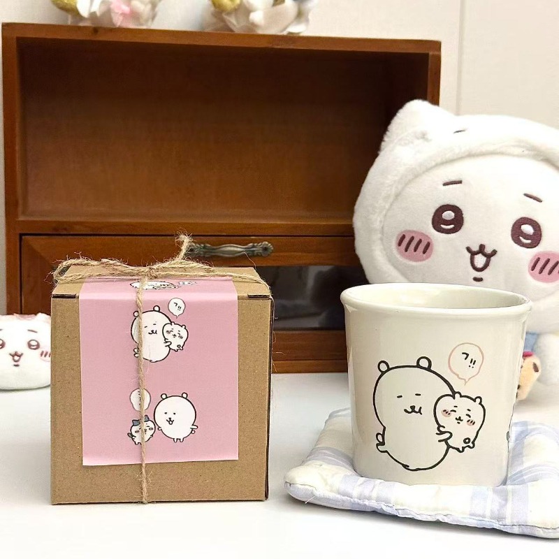 Anime Chiikawa Joke Bear Ceram - Coffee Tea Box ulasan dan harga