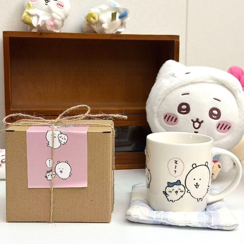 Anime Chiikawa Joke Bear Ceram - Coffee Tea Box ulasan dan harga