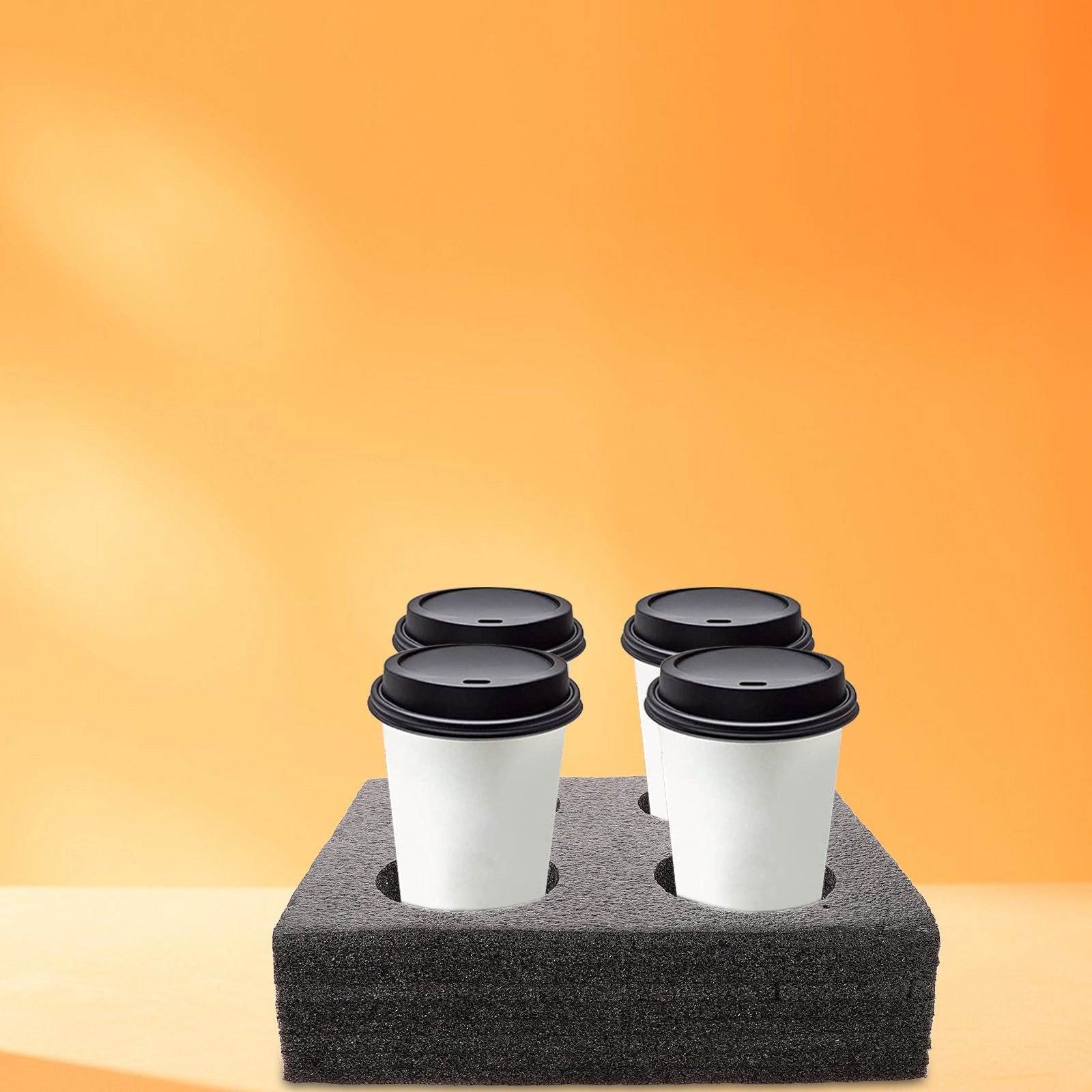 Multi-Hole Cup Carrier Tray fo - Coffee Tea Drinks ulasan dan harga