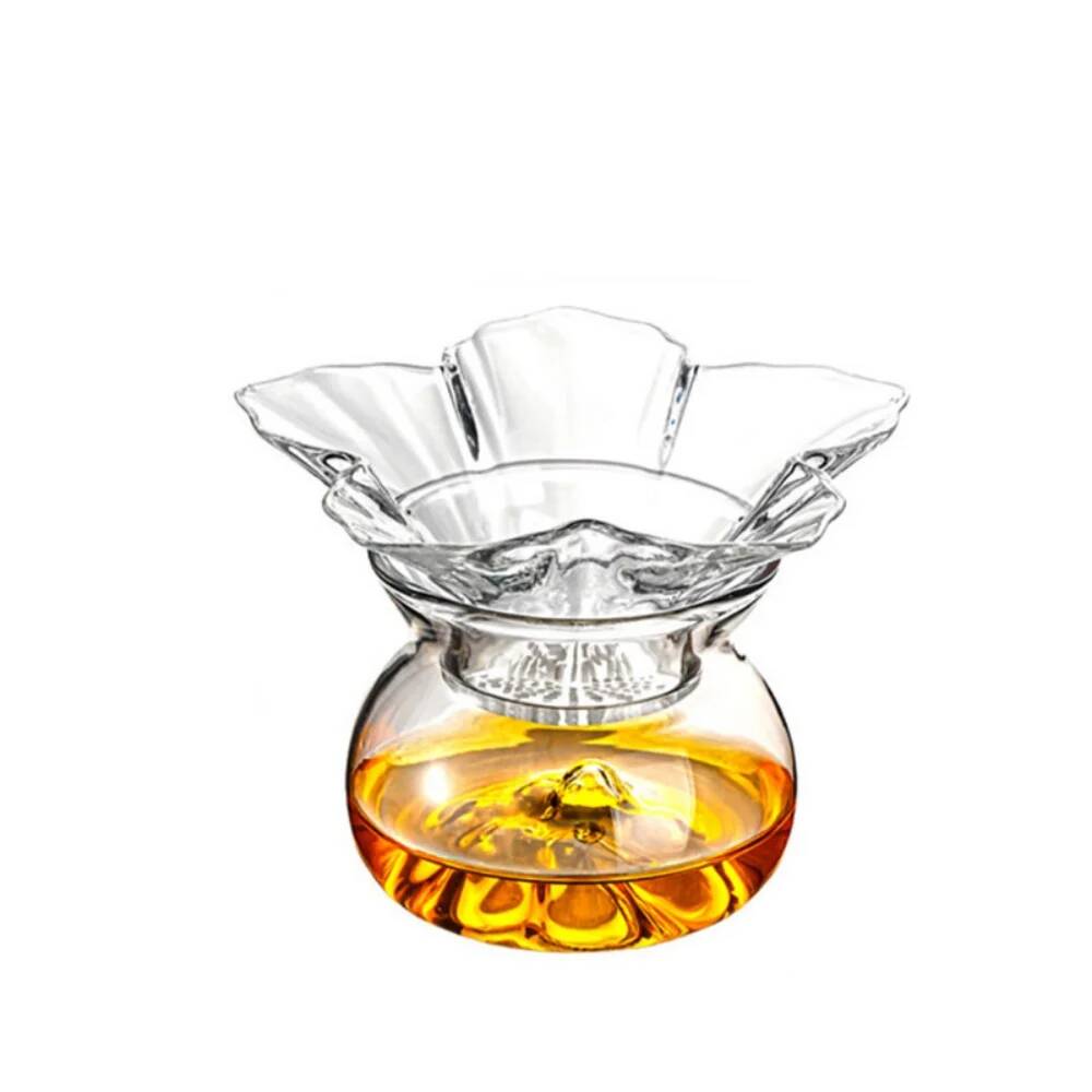130ml Flower Glass Tea Straine - Coffee Tea Flower ulasan dan harga