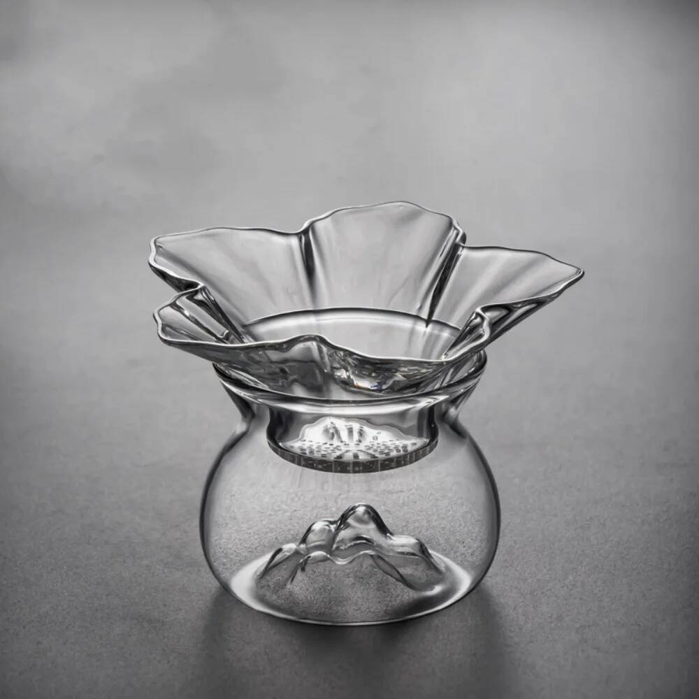 130ml Flower Glass Tea Straine - Coffee Tea Flower ulasan dan harga