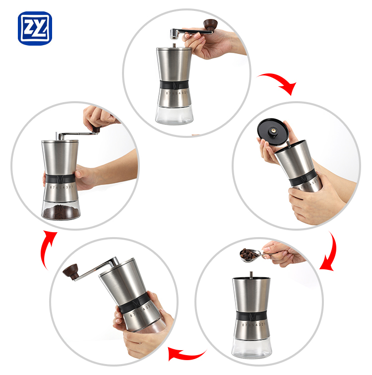 Manual Coffee Adjustable Ceram - Coffee Bean ulasan dan harga