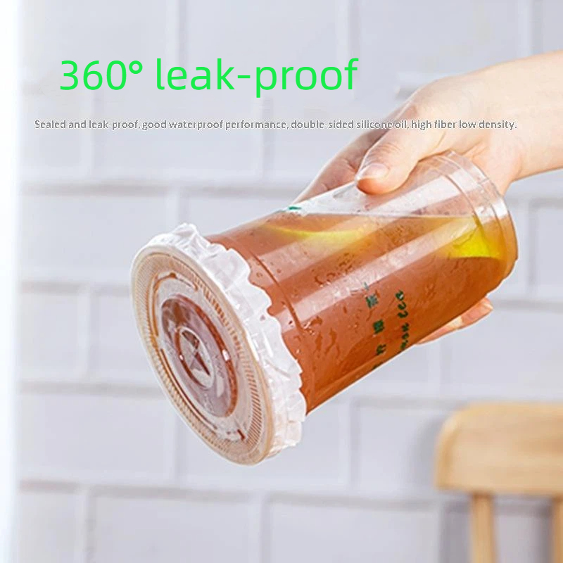 100/500Pcs Disposable Leak Pro - Coffee Tea Drinks ulasan dan harga