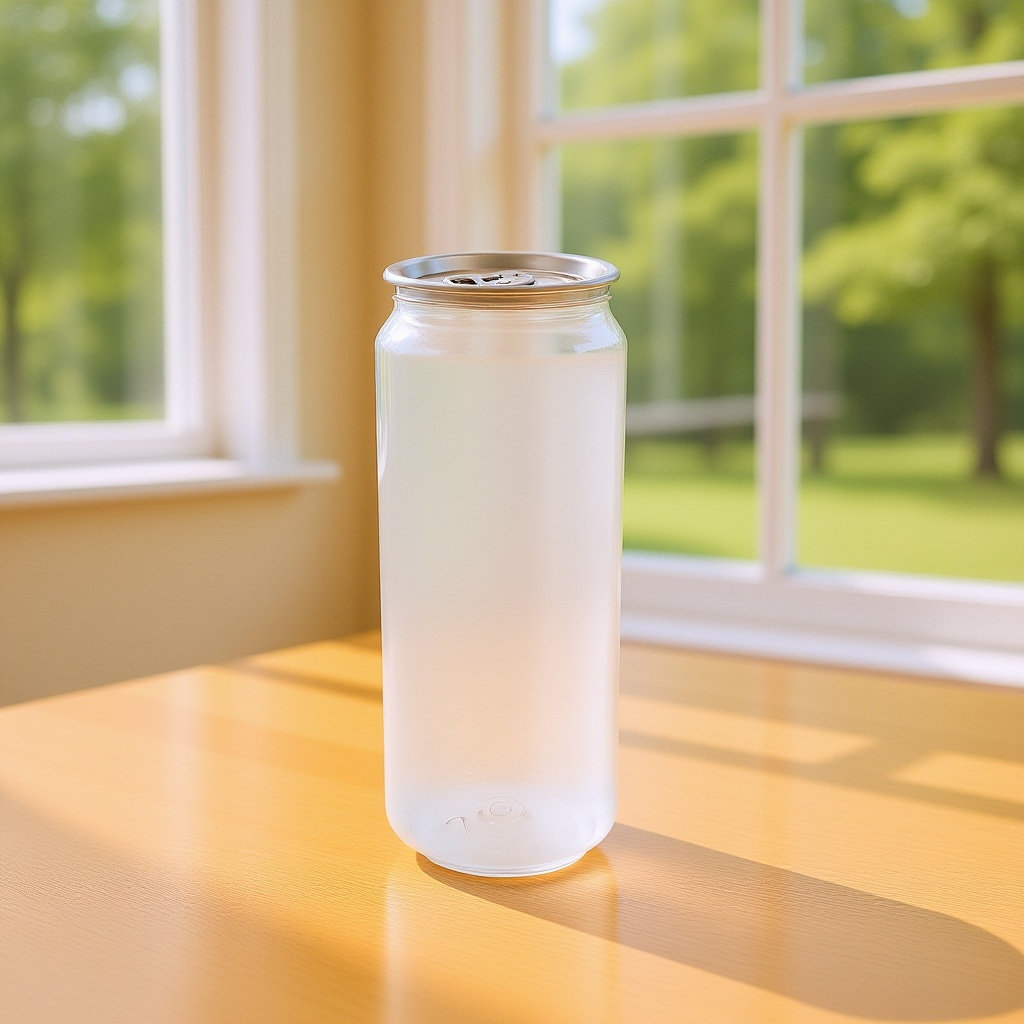 5pcs Transparent Beverage Cans - Coffee Tea Drinks ulasan dan harga