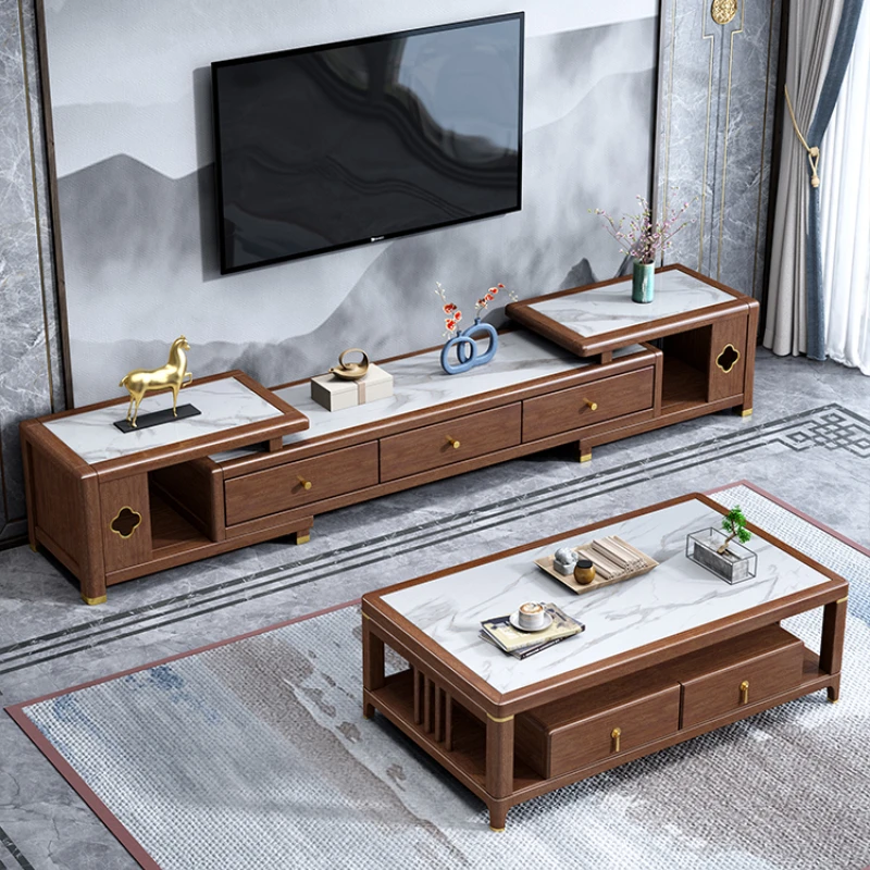 Coffee Table Tea Table Walnut  - Coffee Tea Unit ulasan dan harga