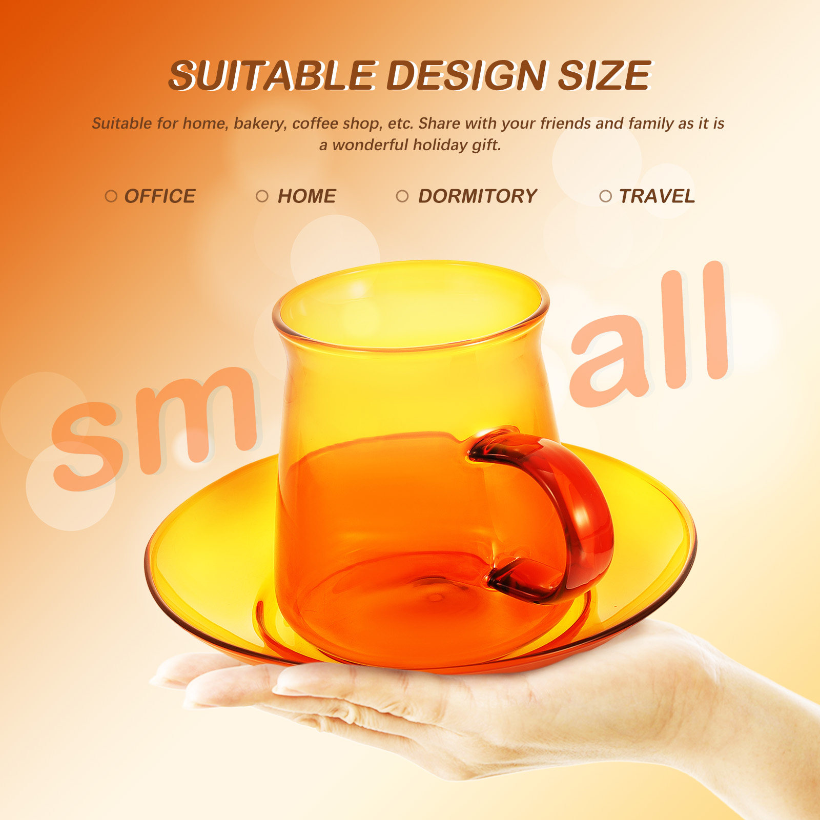 1Set Vintage Glass Coffee Cup  - Coffee Tea Drinks ulasan dan harga