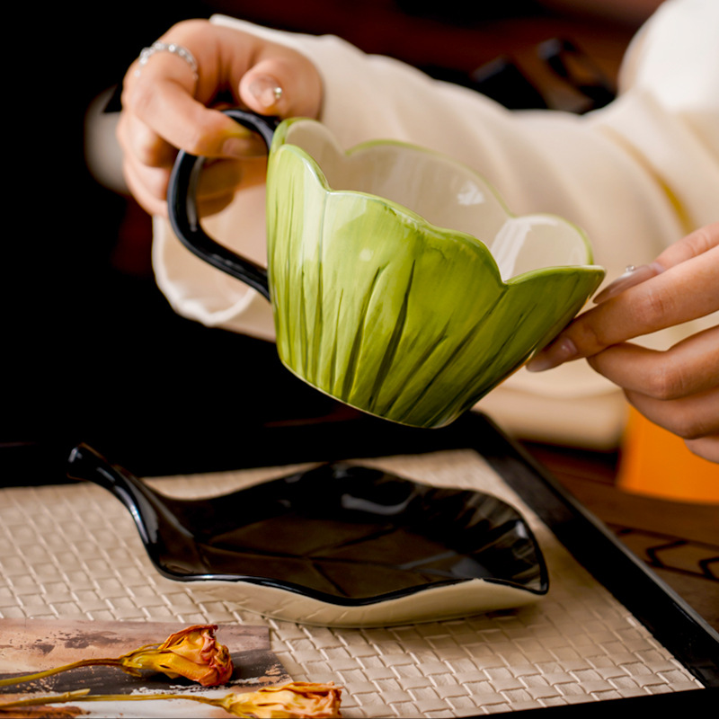 Irregular Hand-painted Coffee  - Coffee Tea Flower ulasan dan harga