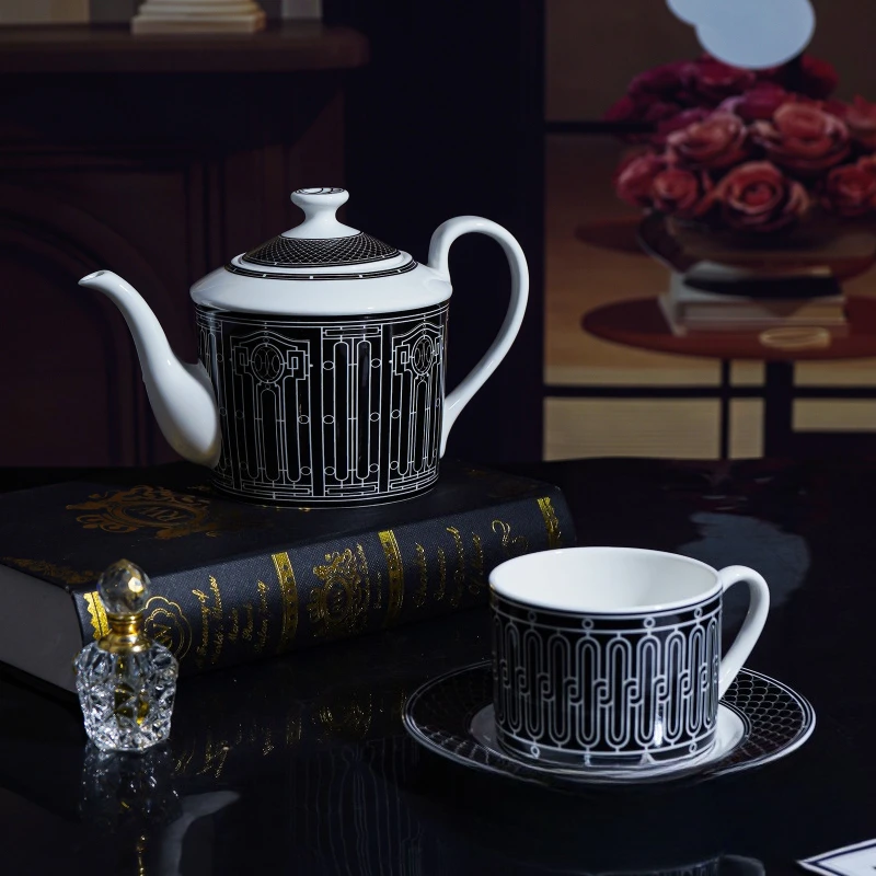 Simple European-Style Tea Set  - Coffee Tea And Sugar Set ulasan dan harga