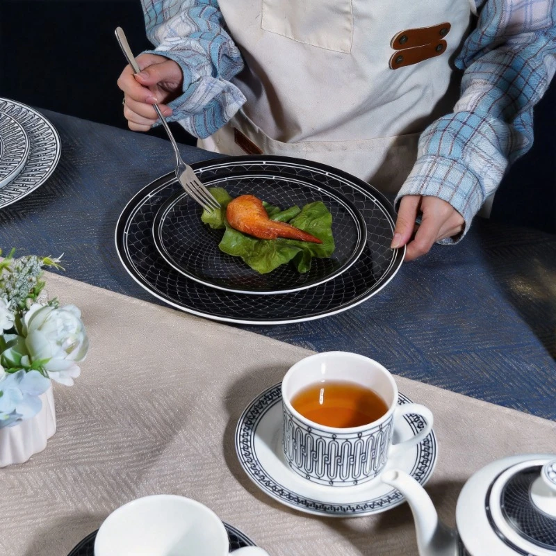 Simple European-Style Tea Set  - Coffee Tea And Sugar Set ulasan dan harga