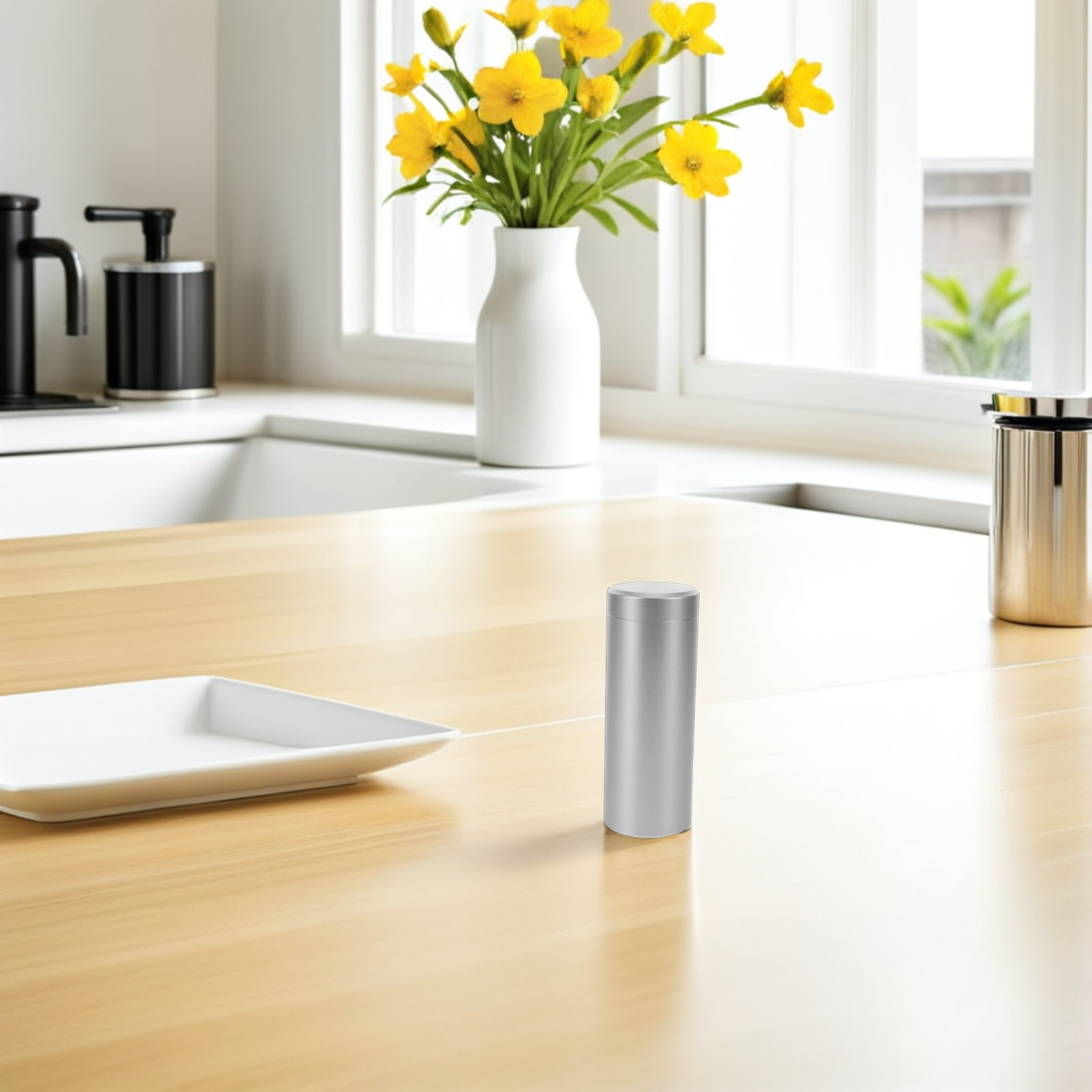 Aluminum Alloy Airtight Tea Ca - Coffee Tea Box ulasan dan harga