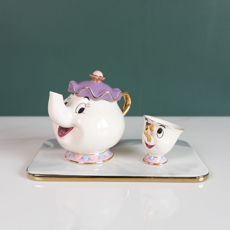 Hot Teapot Cartoon Beauty And  - Coffee Tea Room ulasan dan harga