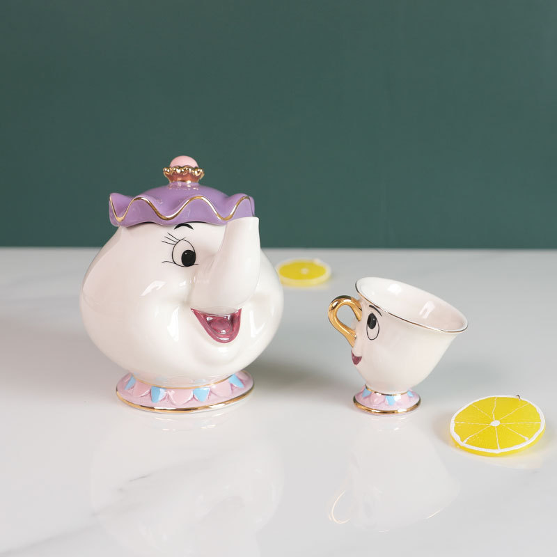 Hot Teapot Cartoon Beauty And  - Coffee Tea Room ulasan dan harga