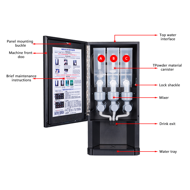 E-30S Hot sale Three kinds of  - Coffee Tea Hot ulasan dan harga