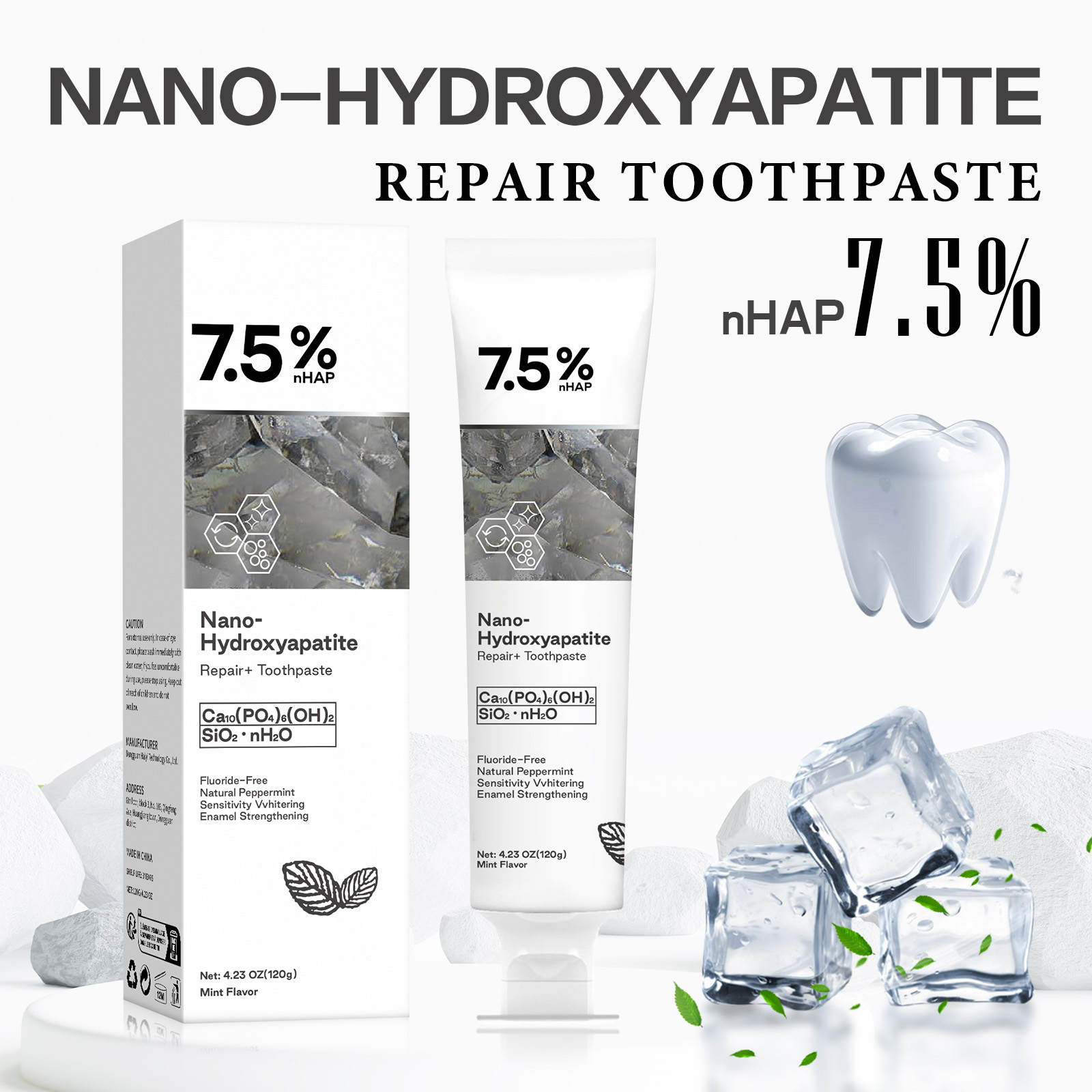 Nano Hydroxyapatite Toothpaste - Coffee Tea Unit ulasan dan harga