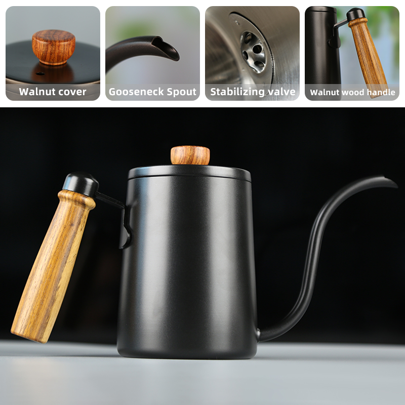 550ML Coffee Pot Milk Frothing - Tea Coffee Pot Set ulasan dan harga