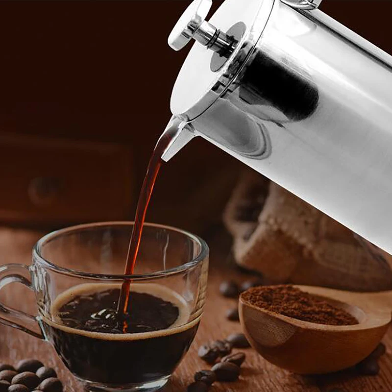 Double Walled Insulated Coffee - Coffee Tea Press ulasan dan harga