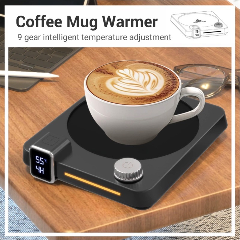 Electric Coffee Cup Warmer 9 H - Coffee Tea Hot ulasan dan harga