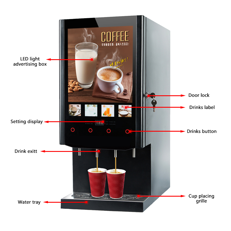 40S SUPIN Economical 4 Flavour - Coffee Tea Hot ulasan dan harga