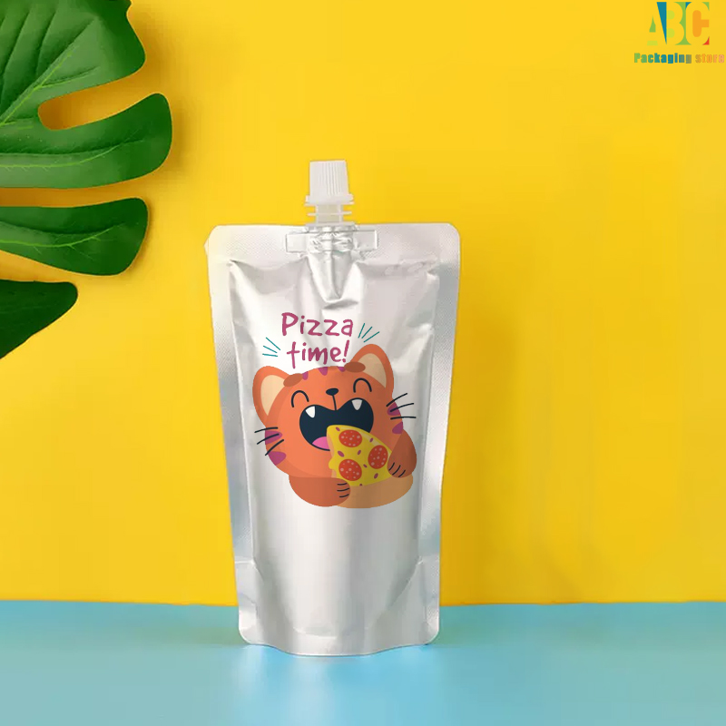 Aluminum Foil Spout Bag with C - Coffee Tea Flower ulasan dan harga