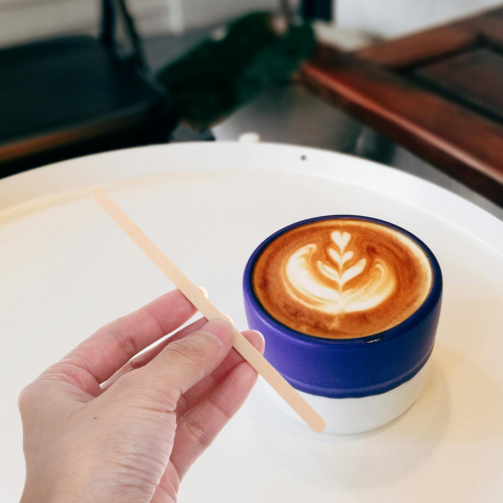 1000Pcs Wooden Coffee Stir Sti - Coffee Tea Drinks ulasan dan harga