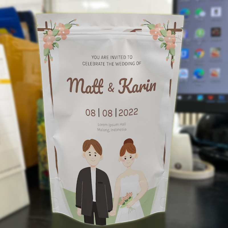 Custom Printed Resealable Bags - Coffee Tea Flower ulasan dan harga