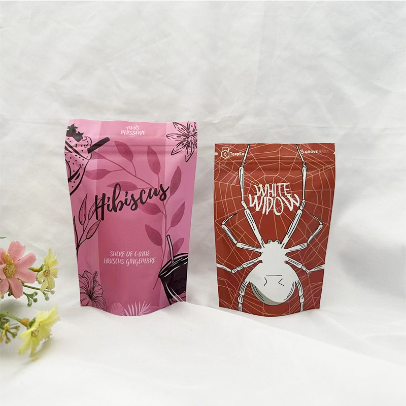 Custom Printed Resealable Bags - Coffee Tea Flower ulasan dan harga