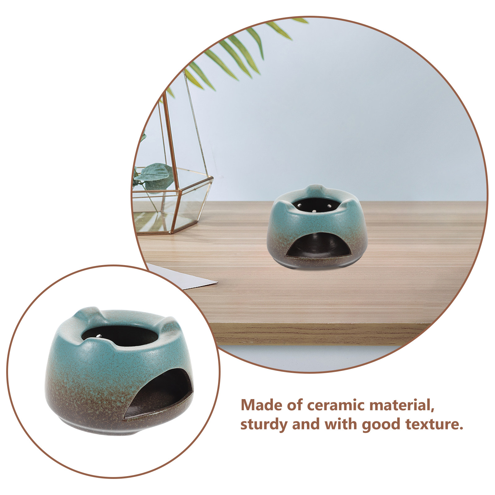 Ceramic Teapot Warmer Elegant  - Coffee Tea Flower ulasan dan harga