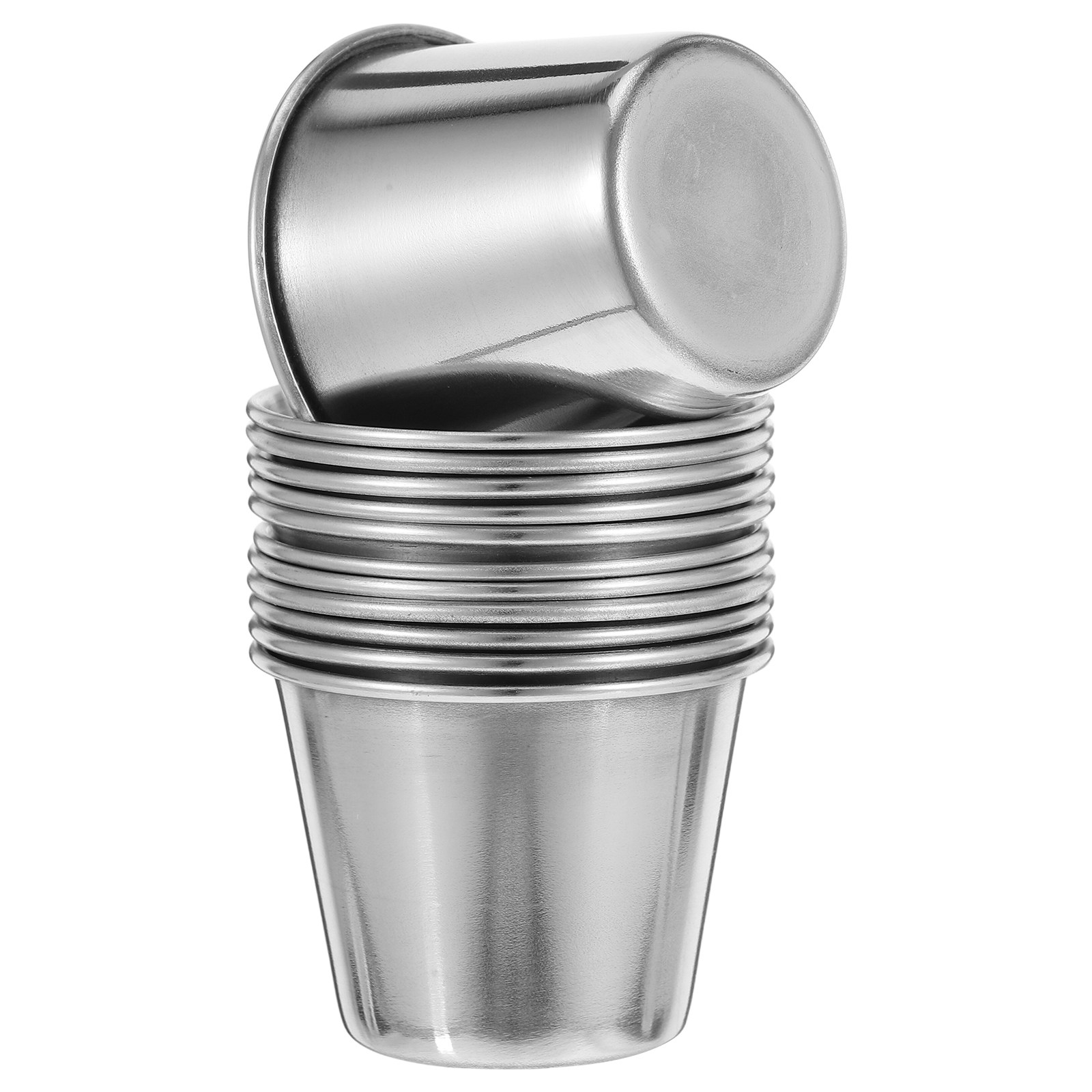 12Pcs Stainless Steel Liquor C - Coffee Tea Drinks ulasan dan harga