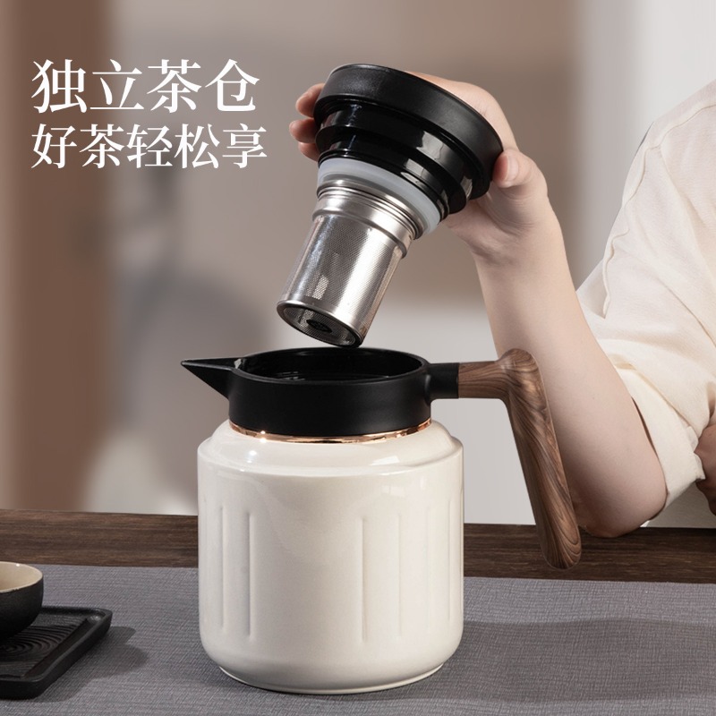 1000ML High-End Smart Coffee P - Tea Coffee Pot Set ulasan dan harga