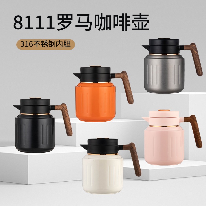 1000ML High-End Smart Coffee P - Tea Coffee Pot Set ulasan dan harga