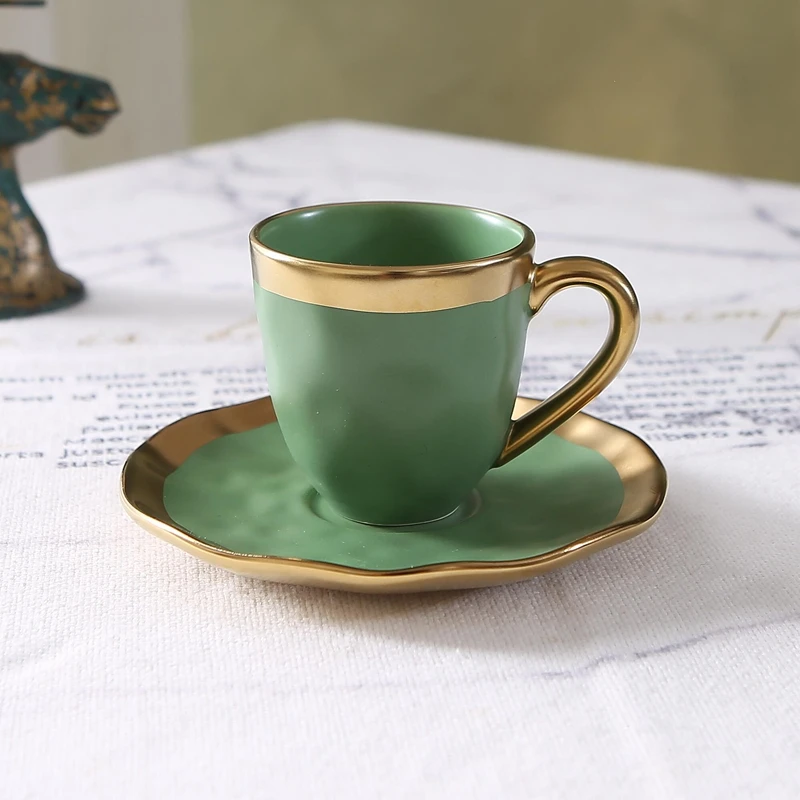 Italian colored glazed ceramic - Coffee Tea And Sugar Set ulasan dan harga