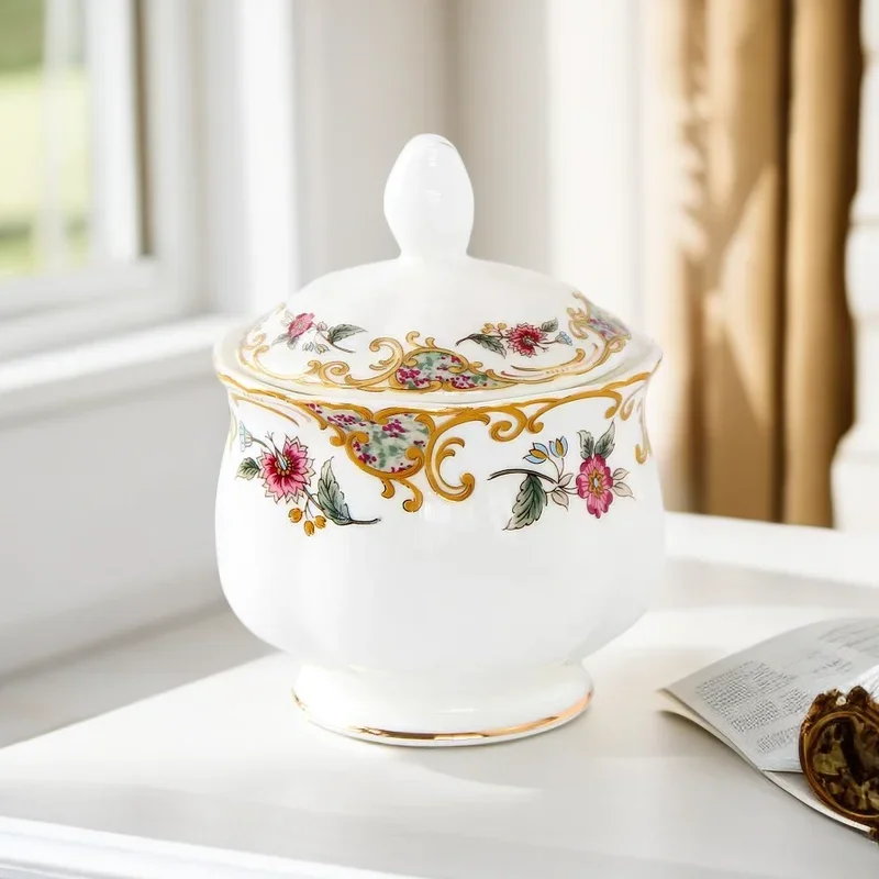 European Style Sugar Bowl for  - Coffee Tea And Sugar Set ulasan dan harga